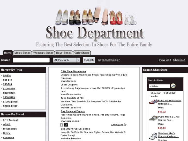 www.shoe-department.com