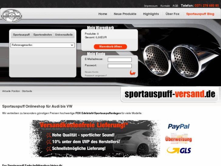 www.sportauspuff-versand.com