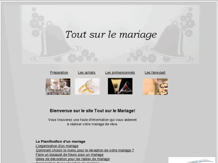 www.toutsurlemariage.com