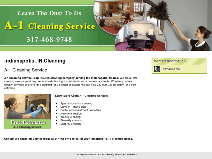 www.a-1cleaningservicein.com