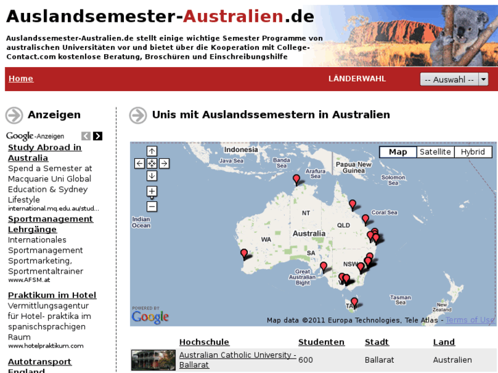 www.auslandssemester-australien.net