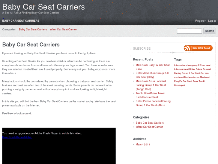 www.babycarseatcarriers.com