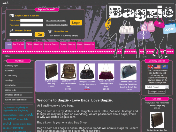 www.bagzie.com