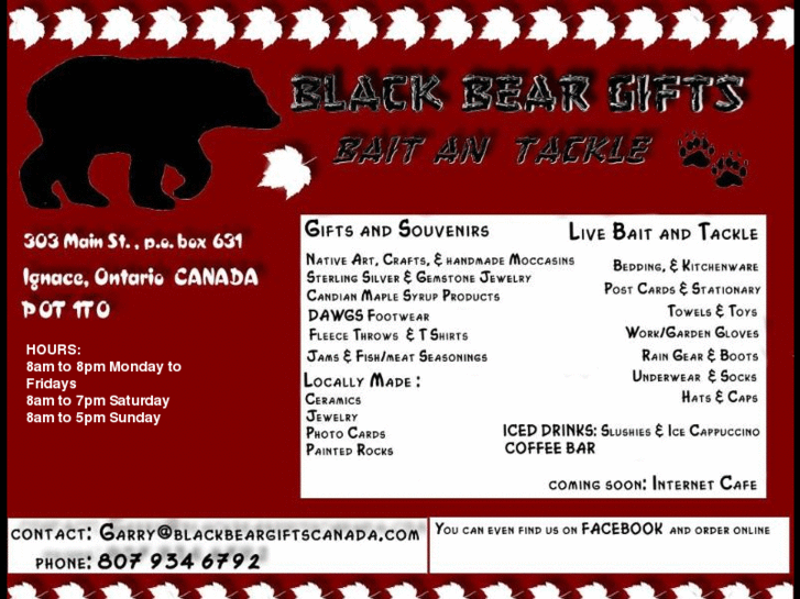 www.blackbeargiftscanada.com