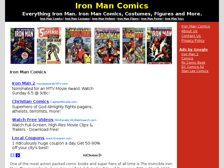 www.ironmancomics.com