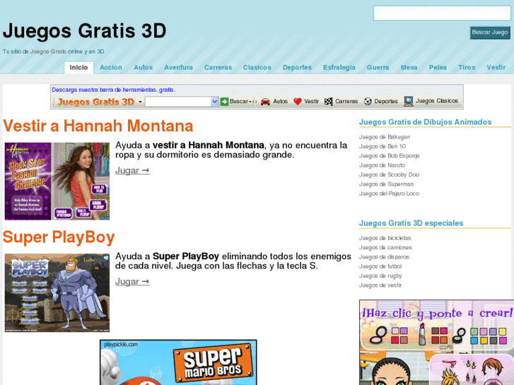 www.juegosgratis3d.org