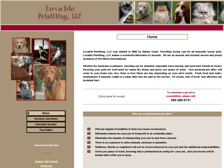 www.lovablepetsitting.com