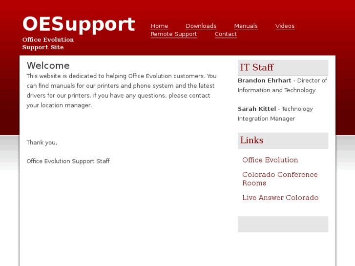 www.oesupport.net