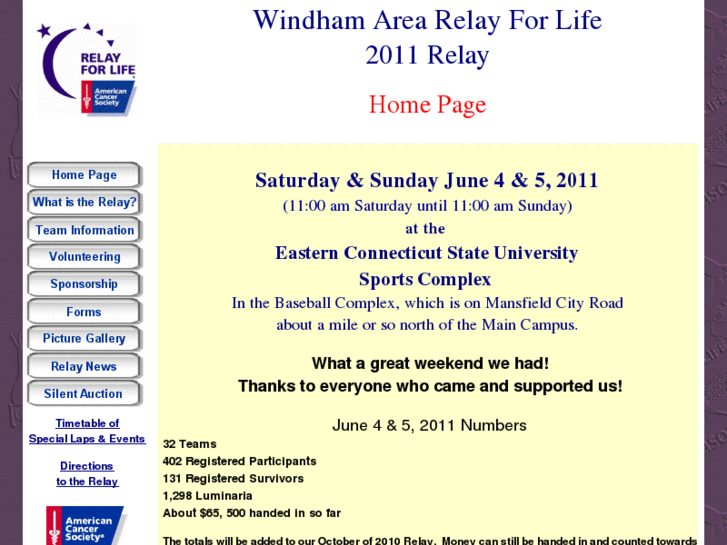 www.windhamrelayforlife.org