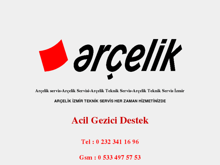 www.arcelikteknikservis.net