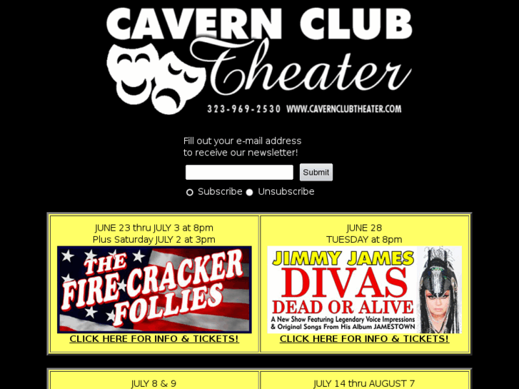 www.cavernclubtheater.com