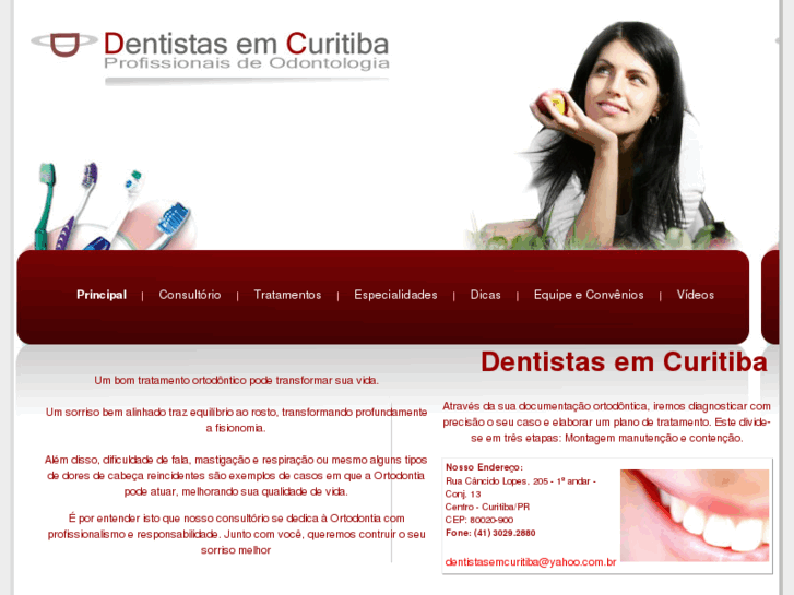 www.dentistascuritiba.com.br