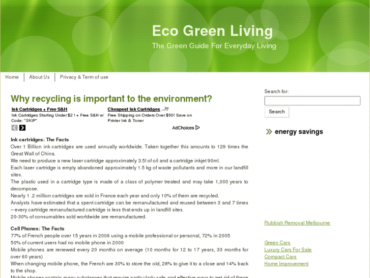 www.ecogreenliving.info