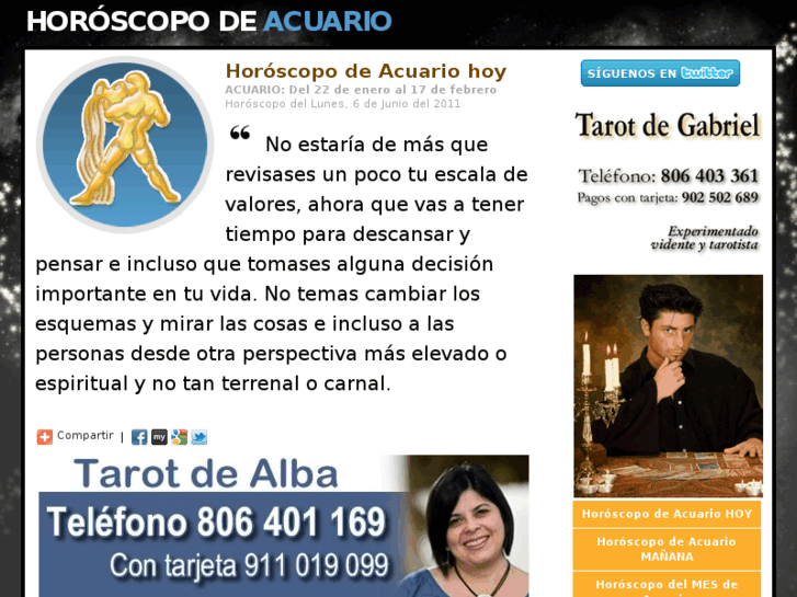 www.horoscopodeacuario.es