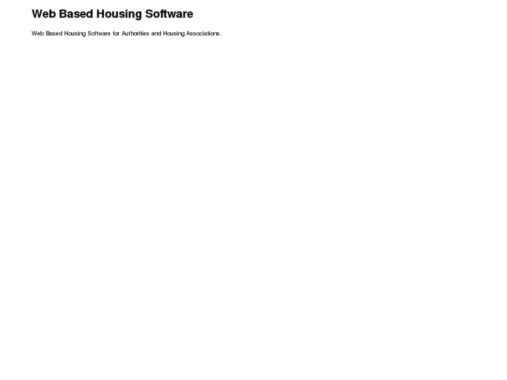 www.housing-software.net