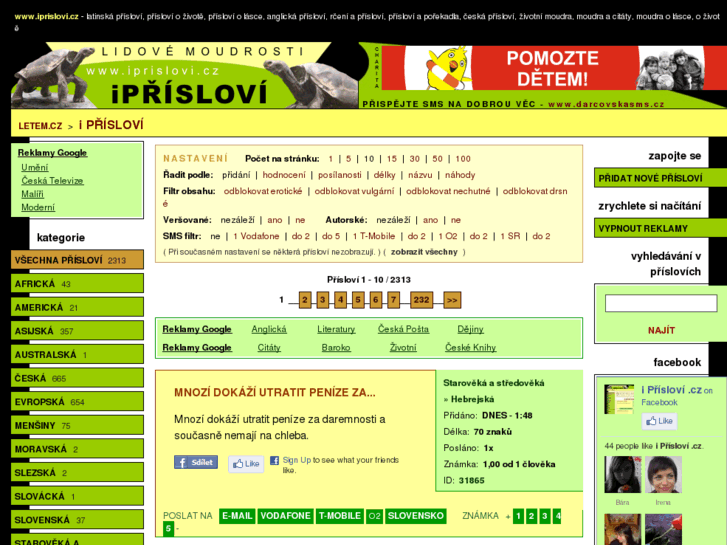 www.iprislovi.cz