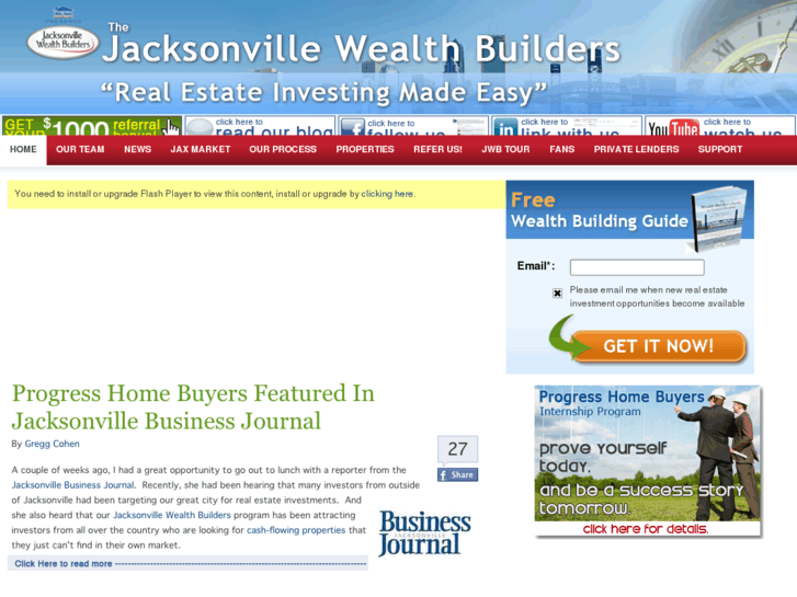 www.jacksonvillewealthbuilders.com