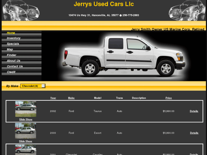 www.jerrysusedcars.net