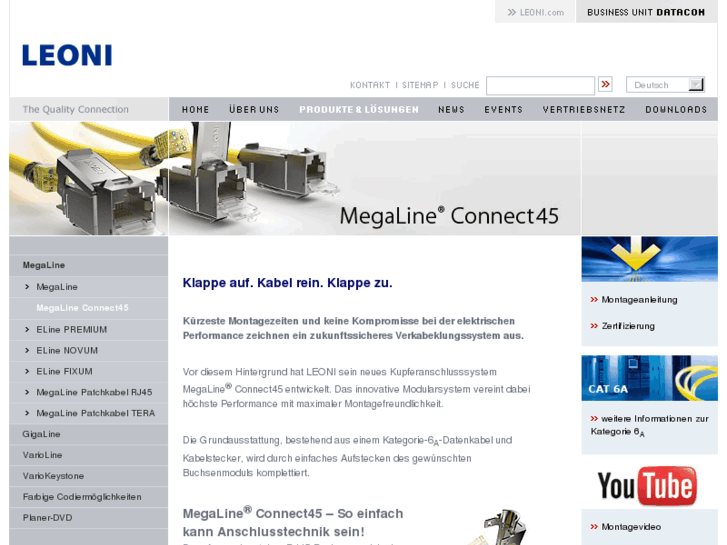 www.megaline-connect45.com