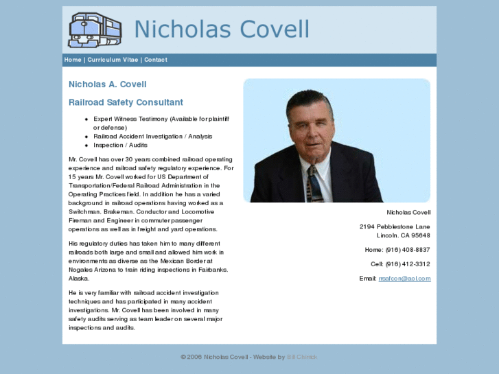 www.nickcovellrailroadsafetyconsultant.com