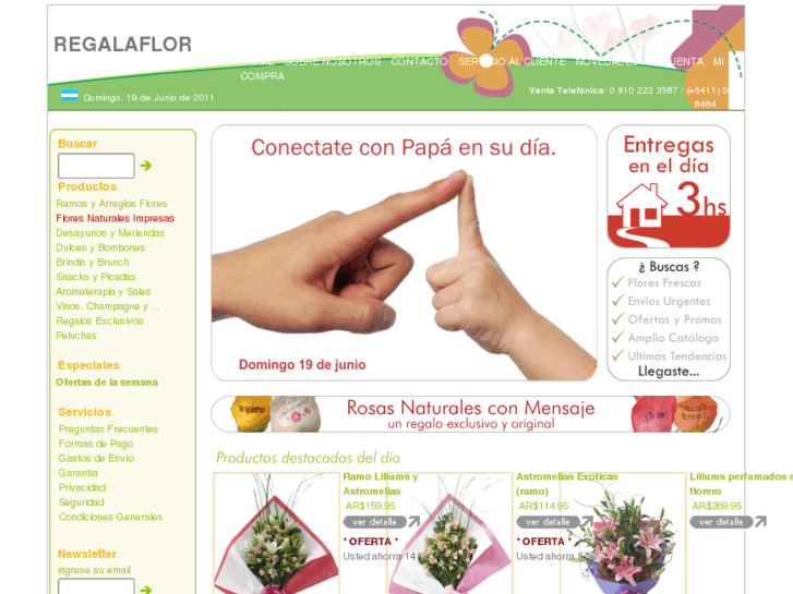 www.regalaflor.com.ar