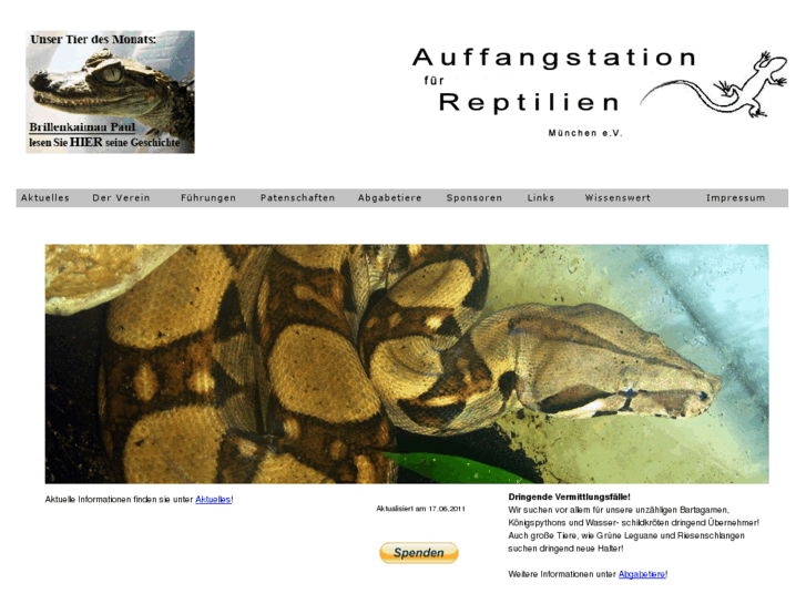 www.reptilienauffangstation.de