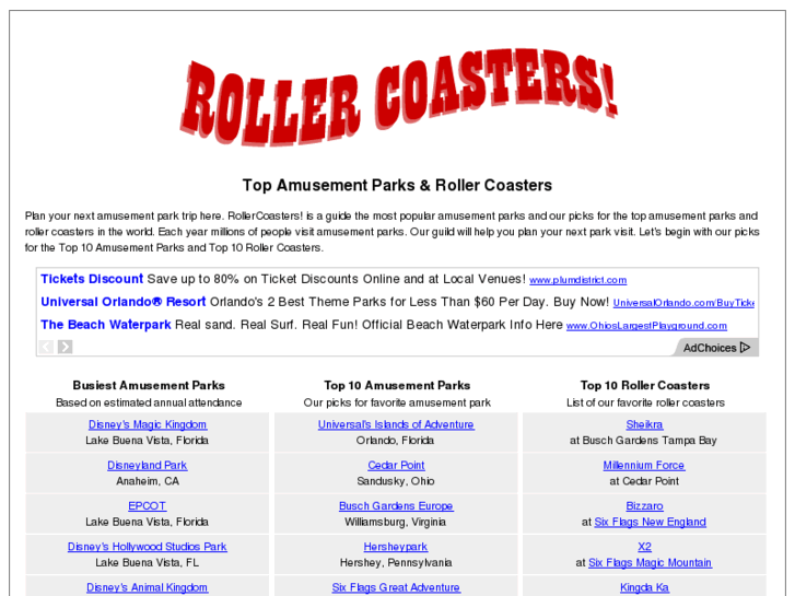 www.rollercoasters.org