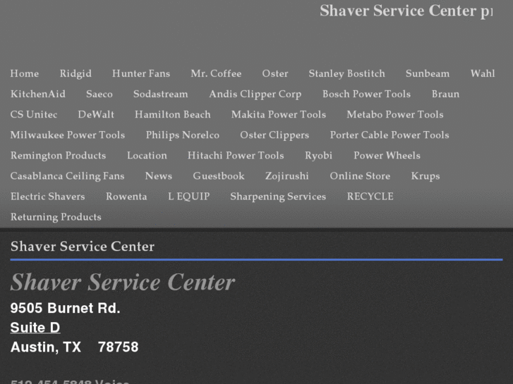 www.shaverserviceaustin.com