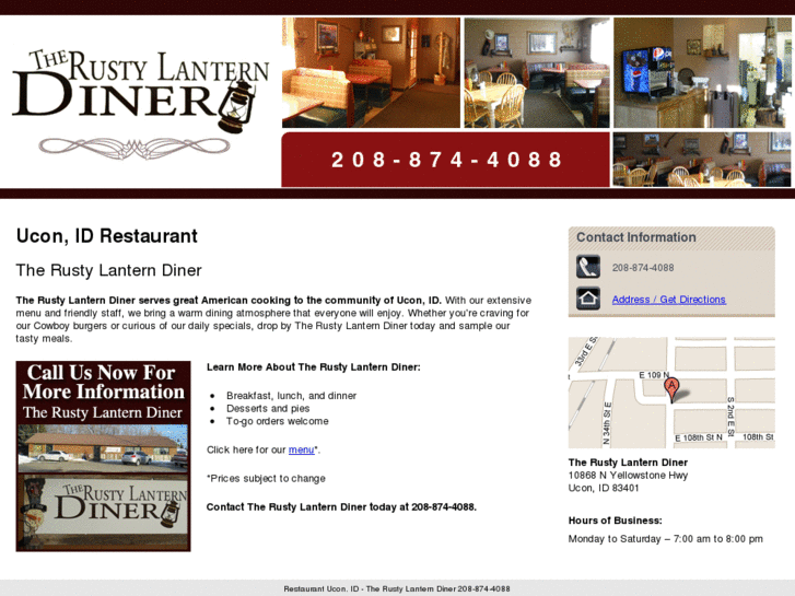 www.therustylanterndiner.com