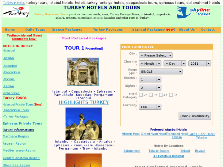 www.turkeyhotelsandtours.com