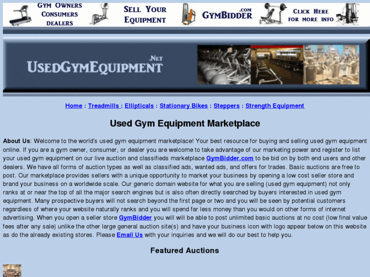 www.usedgymequipment.net