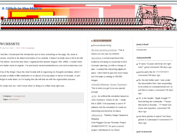 www.aglitchinthematrix.net