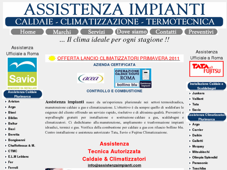 www.assistenzaimpianti.com