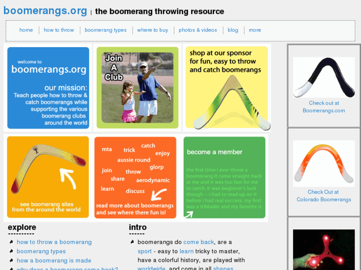 www.boomerangs.org
