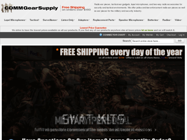 www.commgearsupply.com