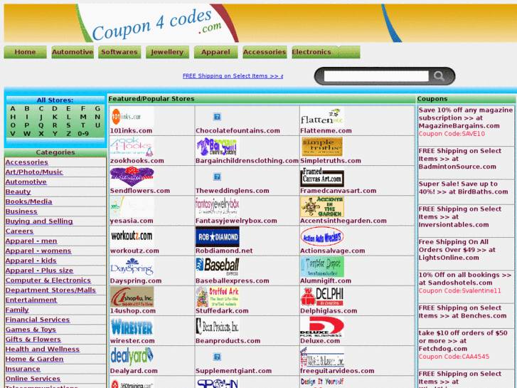 www.coupon4codes.com