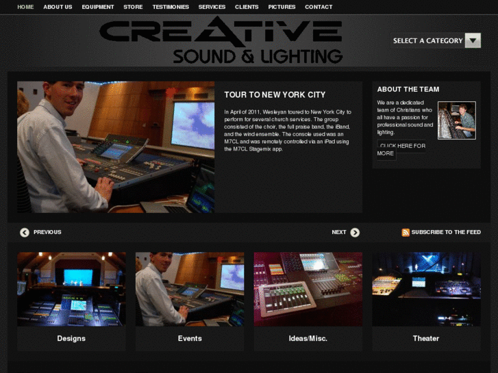 www.creativesoundandlighting.com