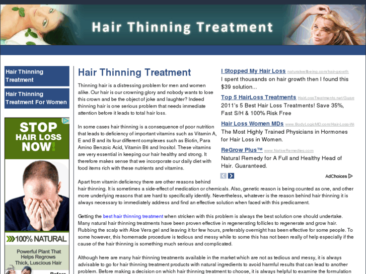 www.hairthinningtreatment.net