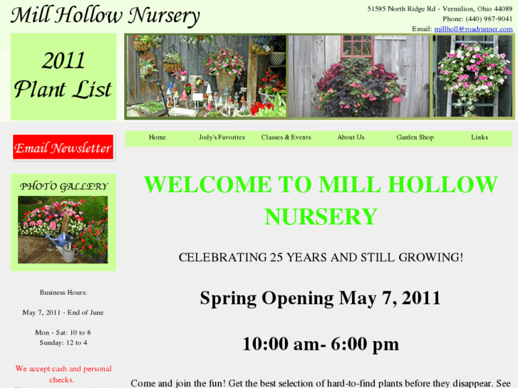 www.millhollownursery.com