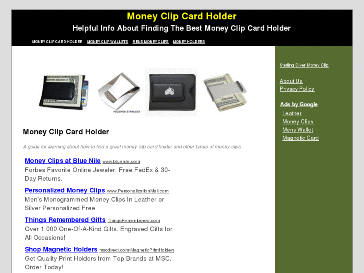 www.moneyclipcardholder.org