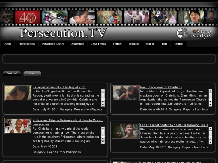 www.persecution.tv