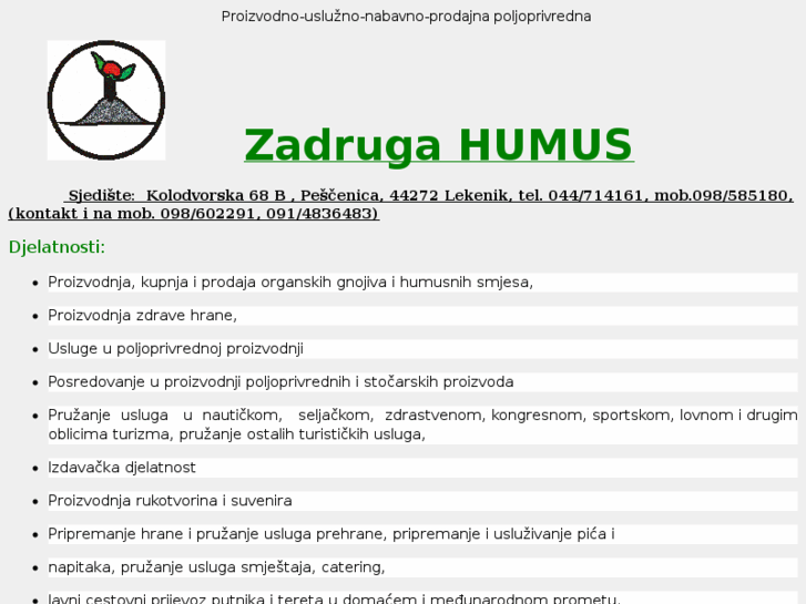 www.poljoprivredna-zadruga-humus.com