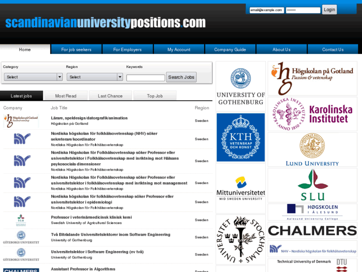 www.scandinavianuniversitypositions.com