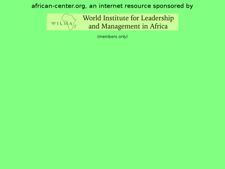 www.african-center.org