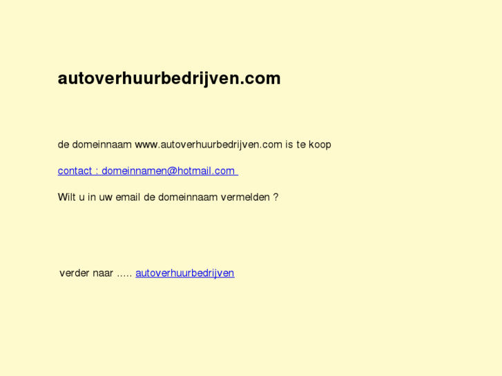 www.autoverhuurbedrijven.com