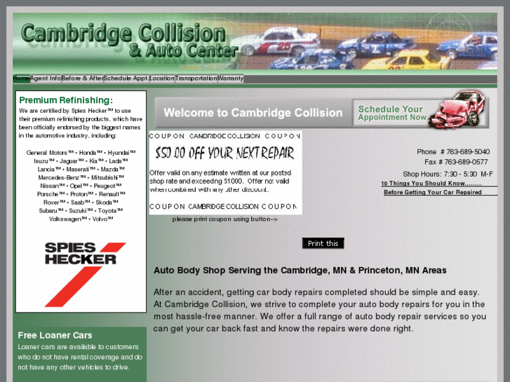 www.cambridgecollision.com