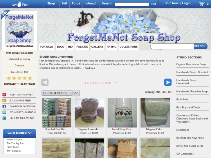 www.forgetmenotsoapshop.com