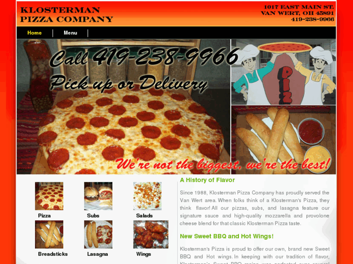 www.klostermanpizza.com