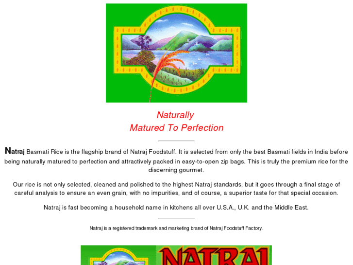 www.natrajfoods.com