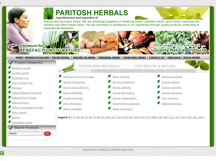 www.paritoshherbals.com